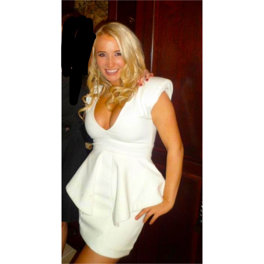 White Modern Dress